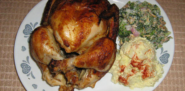 Rotisserie Chicken & 2 Salads